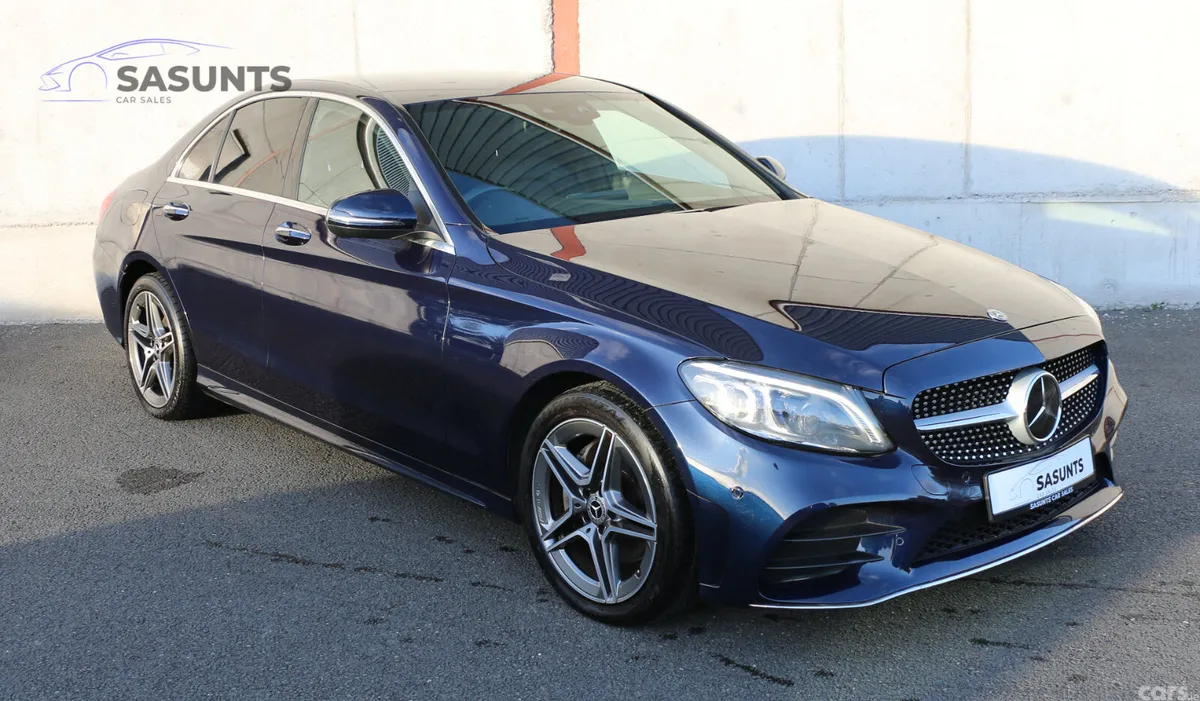 Mercedes-Benz C-Class Saloon, Diesel, 2018, Blue