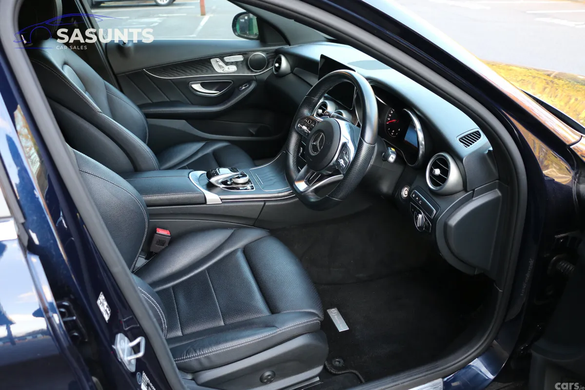 Mercedes-Benz C-Class Saloon, Diesel, 2018, Blue