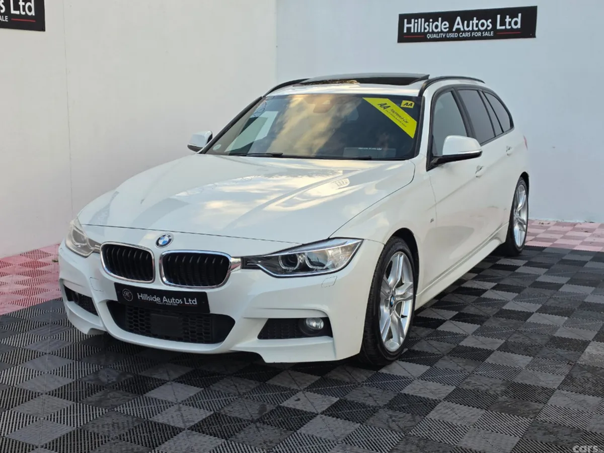 BMW 3-Series Estate, Diesel, 2015, White