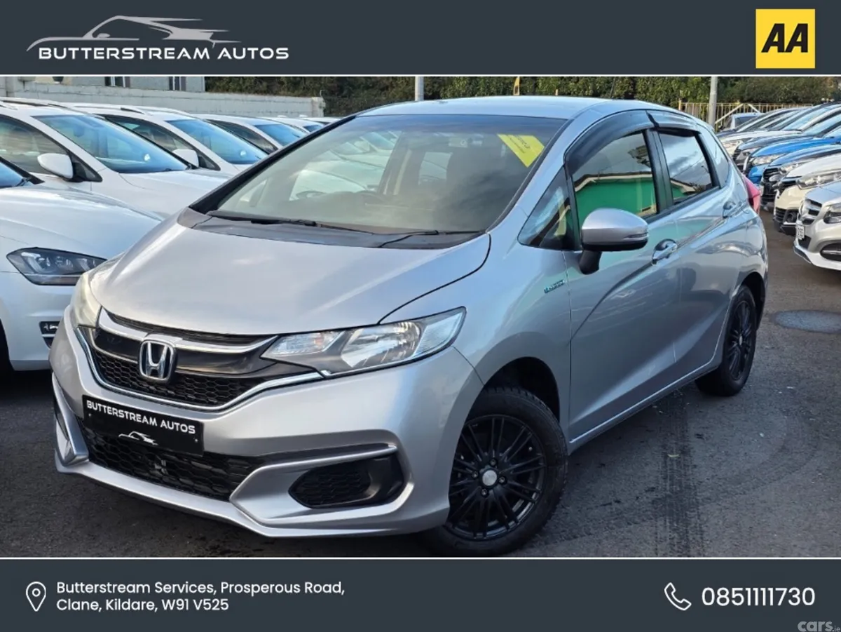 Honda Fit Hatchback, Petrol Hybrid, 2018, Silver