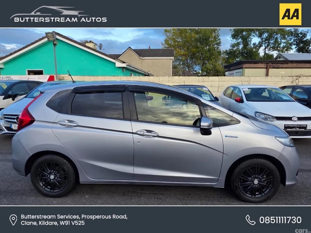 Honda Fit Hatchback, Petrol Hybrid, 2018, Silver