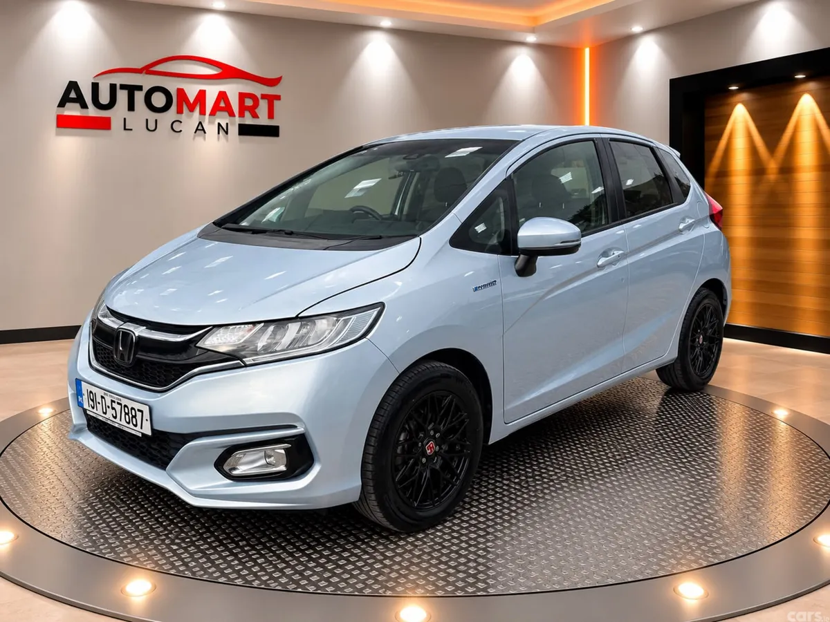 Honda Fit Hatchback, Petrol Hybrid, 2019, Blue