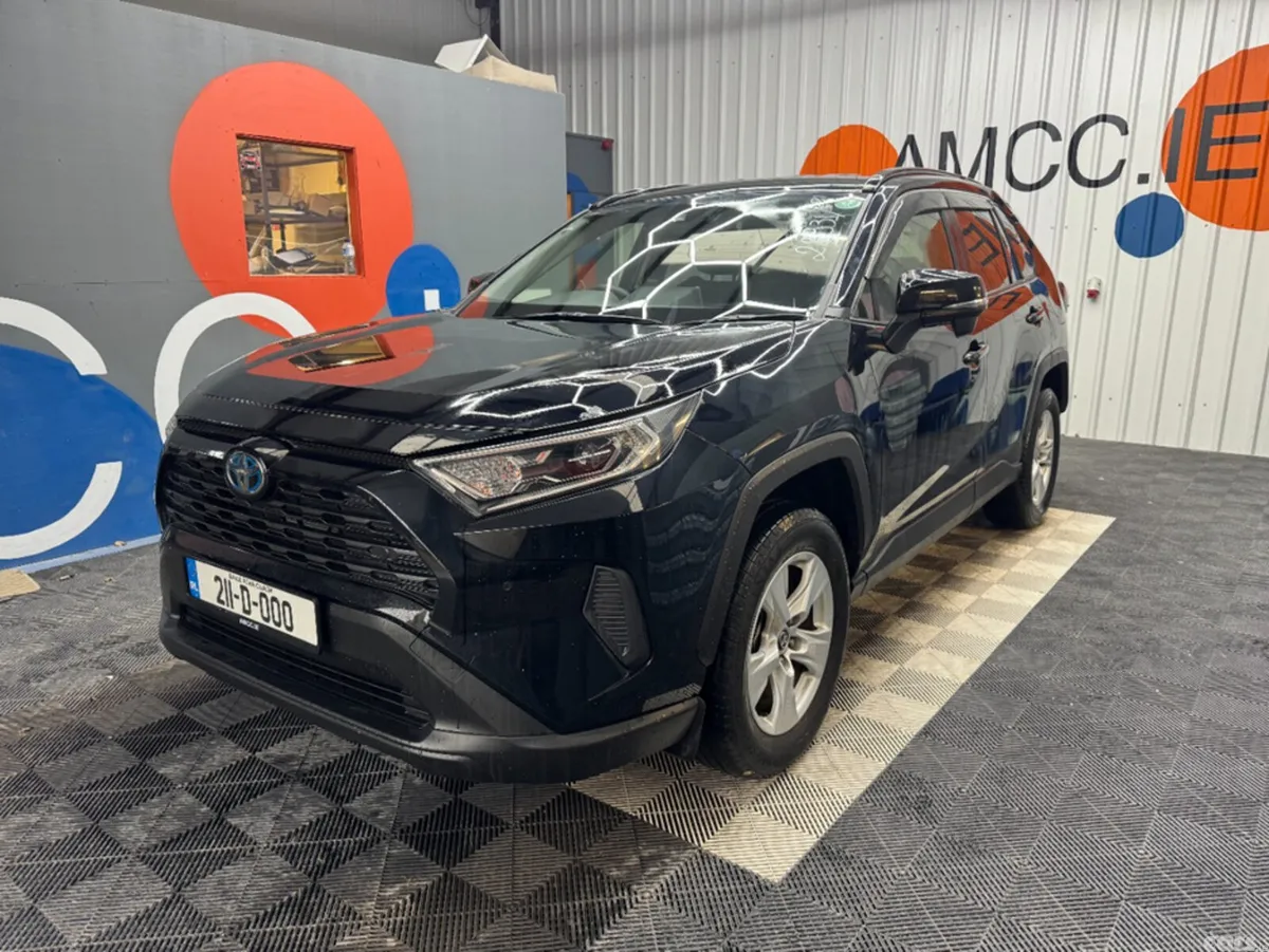 Toyota RAV4 SUV, Petrol Hybrid, 2021, Black
