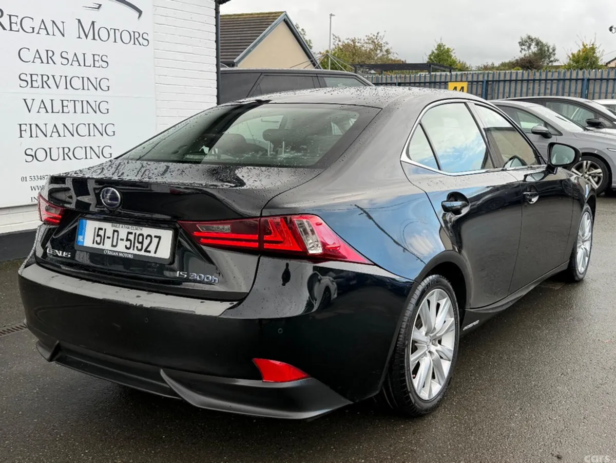 Lexus IS Saloon, Petrol Hybrid, 2015, Black
