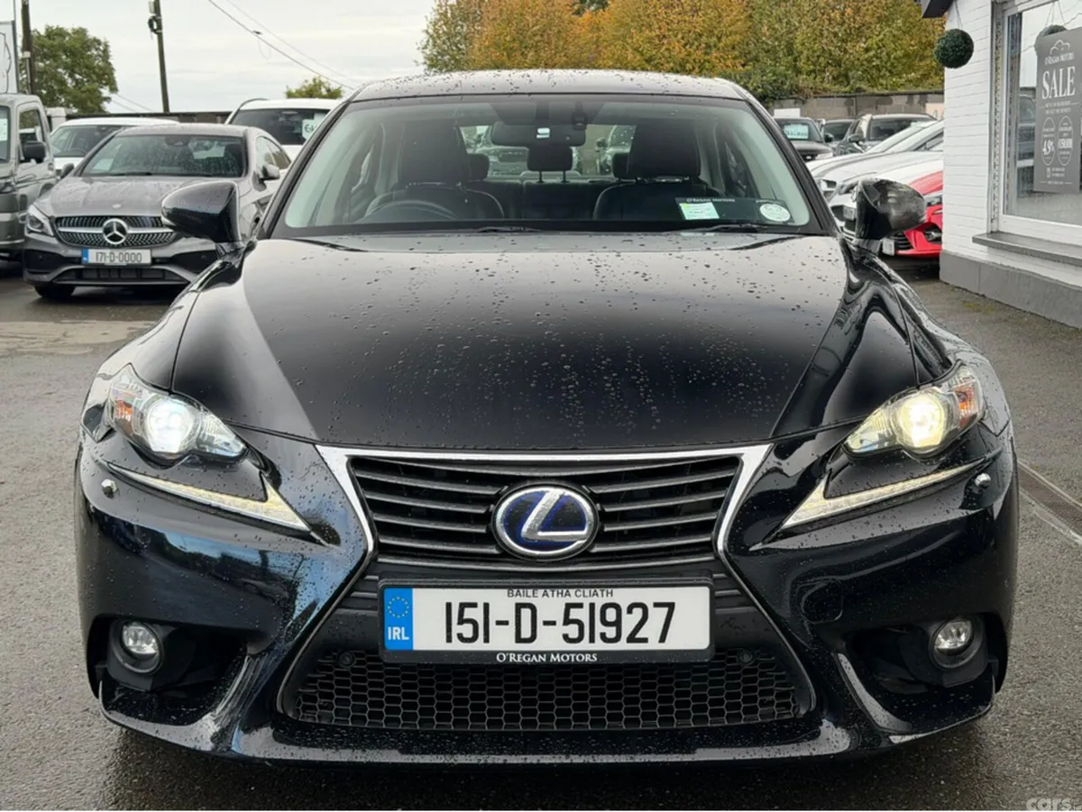 Lexus IS Saloon, Petrol Hybrid, 2015, Black