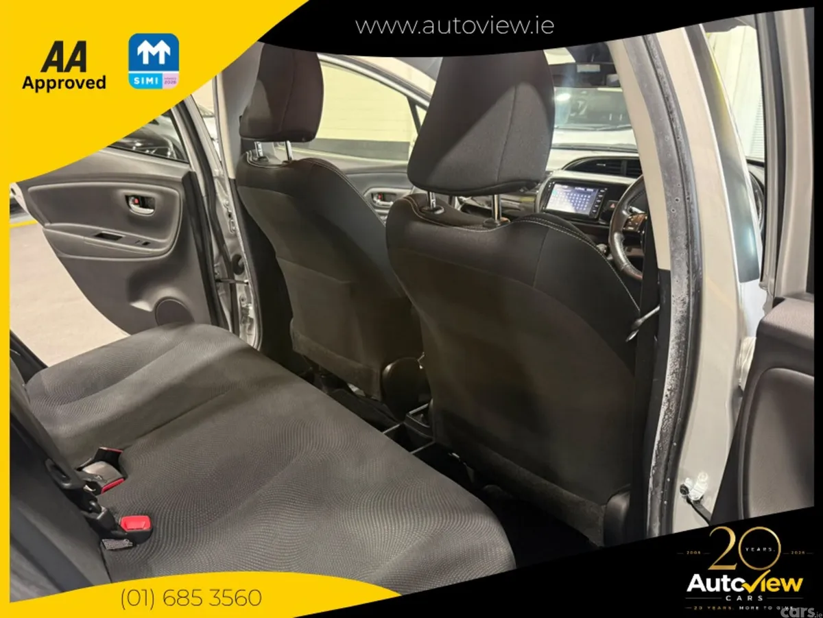 Toyota Vitz Hatchback, Petrol Hybrid, 2019, Silver