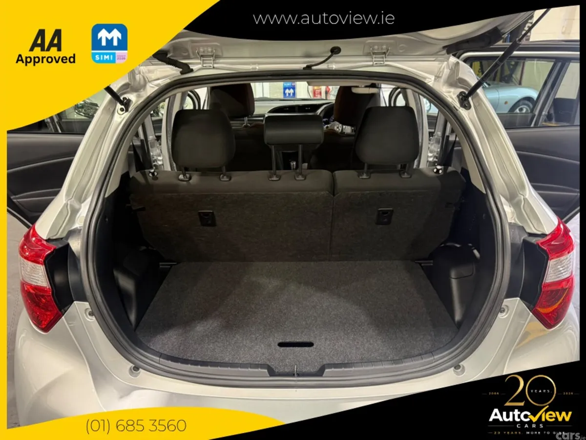 Toyota Vitz Hatchback, Petrol Hybrid, 2019, Silver