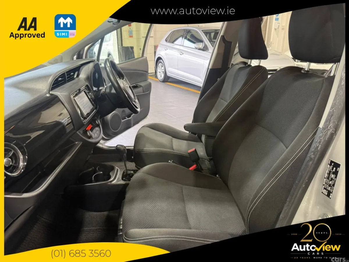 Toyota Vitz Hatchback, Petrol Hybrid, 2019, Silver