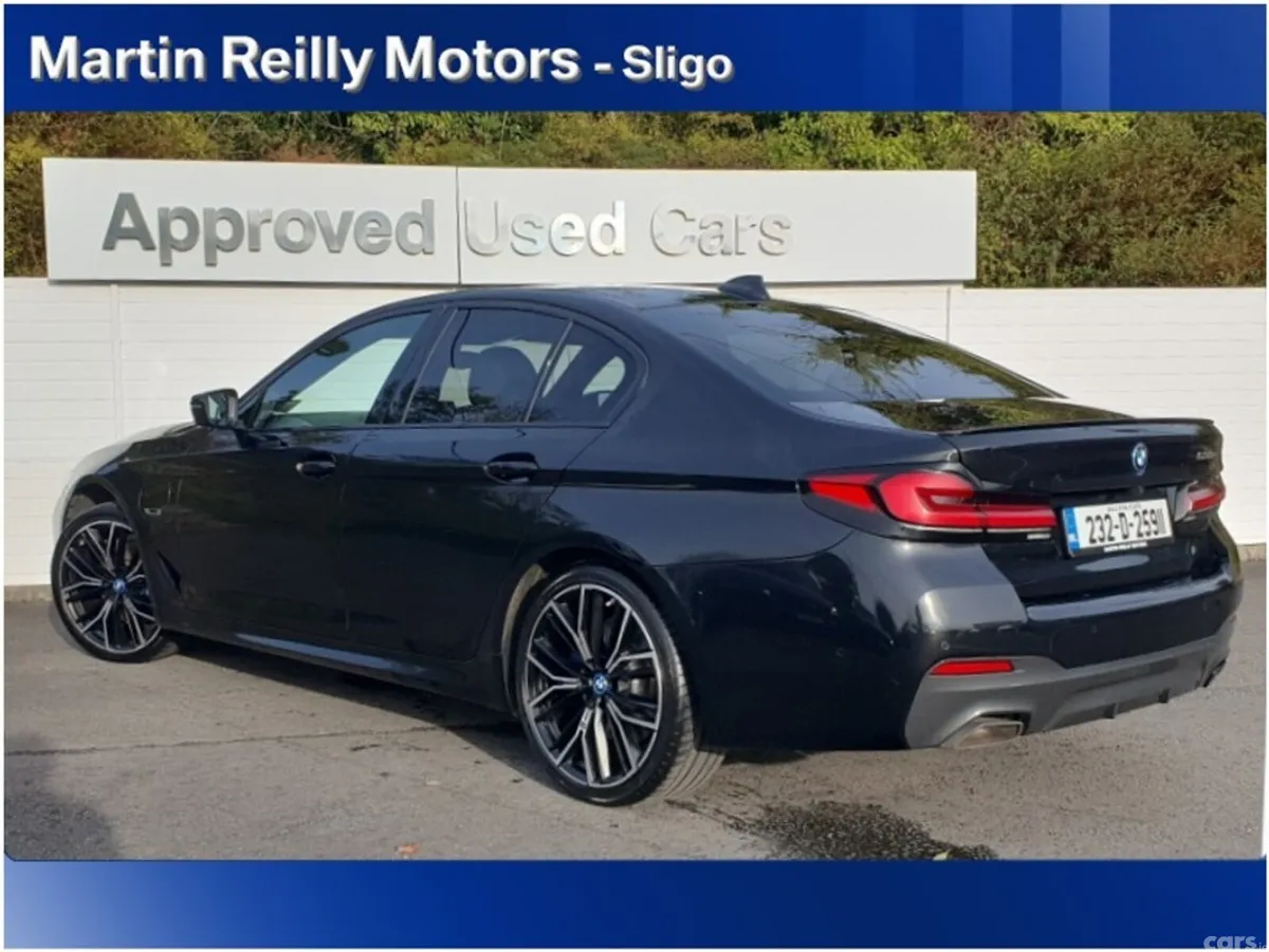 BMW 5-Series Saloon, Petrol Plug-in Hybrid, 2023, Black