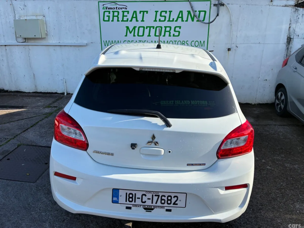 Mitsubishi Mirage Hatchback, Petrol, 2018, White