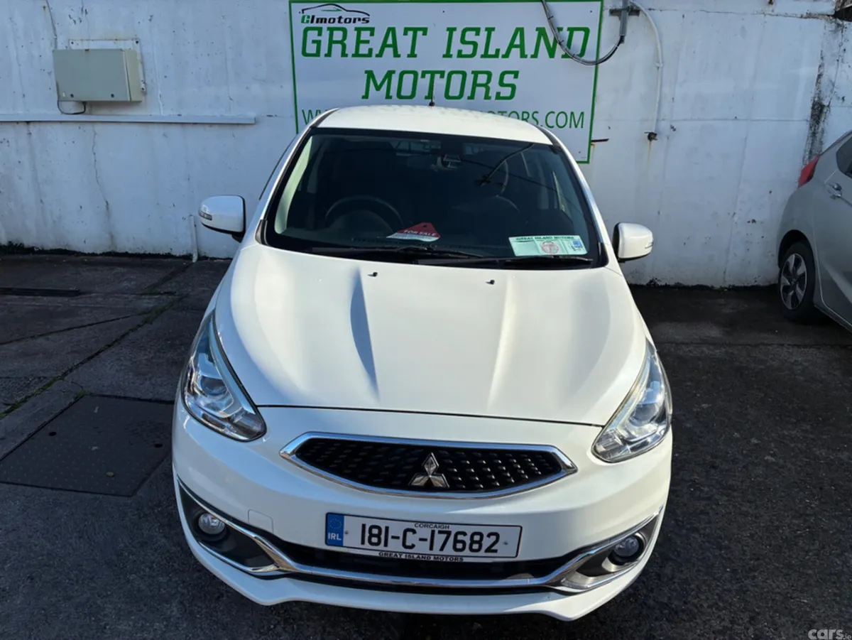 Mitsubishi Mirage Hatchback, Petrol, 2018, White