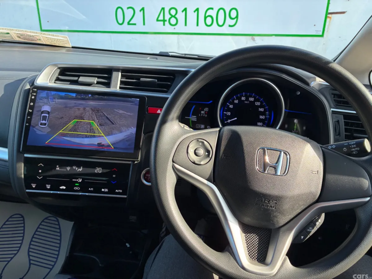 Honda Fit Hatchback, Petrol Hybrid, 2017, White