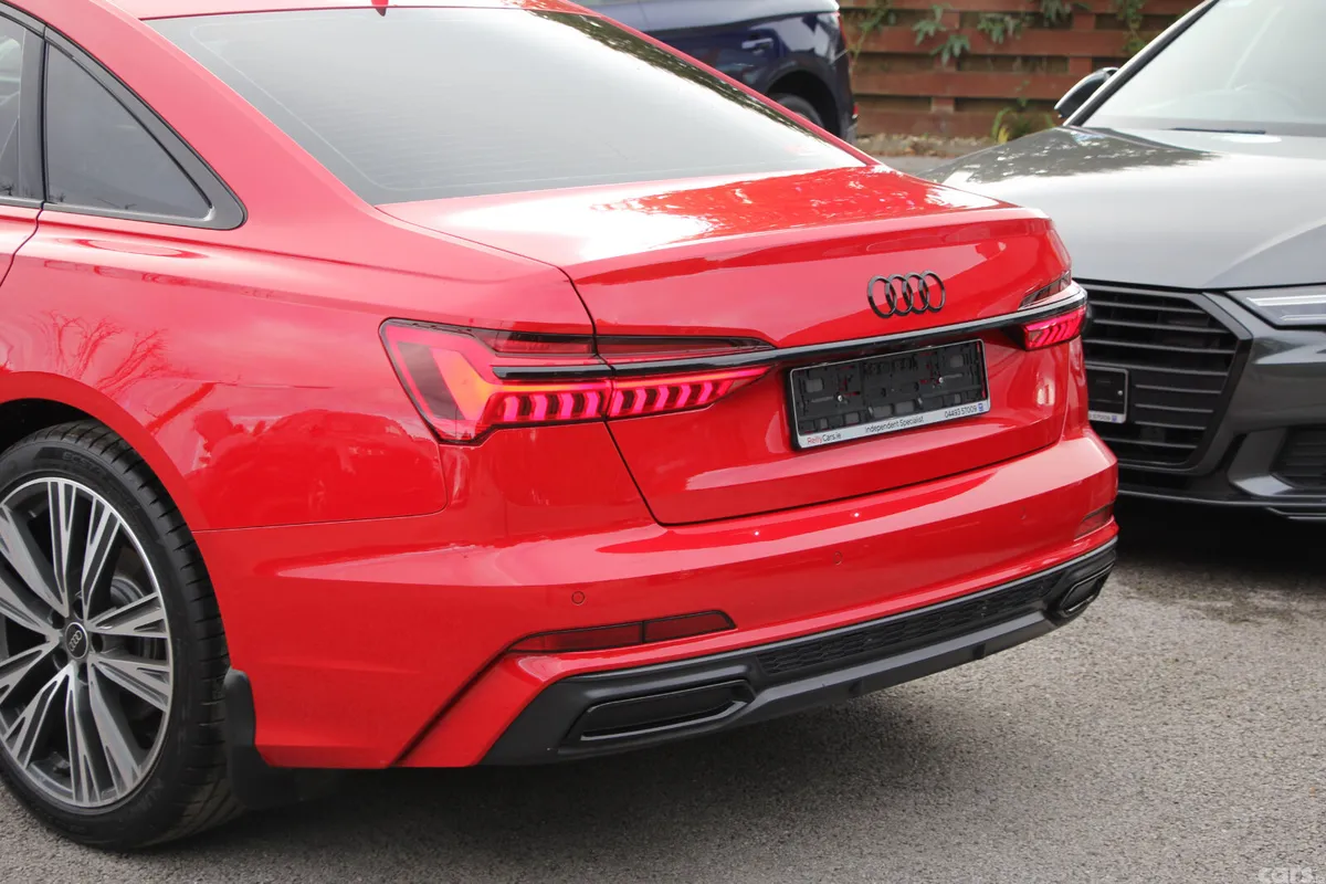 Audi A6 Saloon, Diesel, 2022, Red