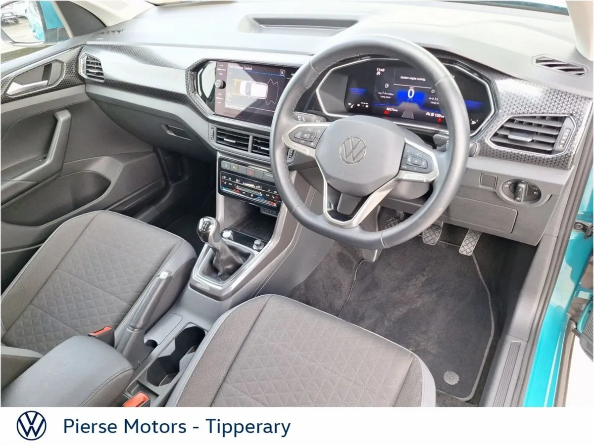 Volkswagen T-Cross Estate, Petrol, 2023, Green