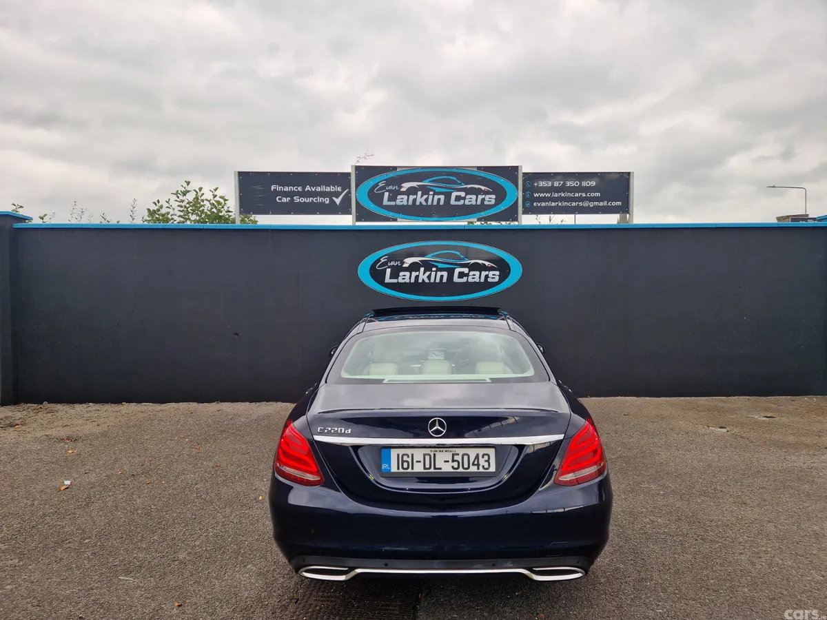 Mercedes-Benz C-Class Saloon, Diesel, 2016, Blue