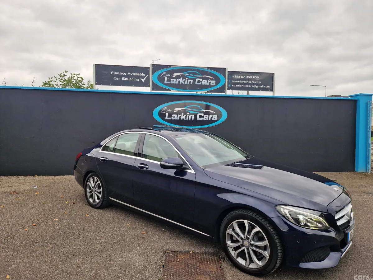 Mercedes-Benz C-Class Saloon, Diesel, 2016, Blue