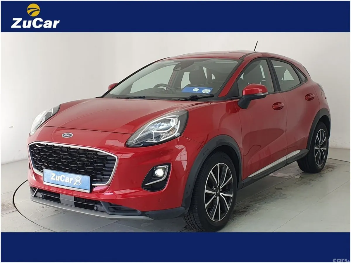 Ford Puma MPV, Petrol Hybrid, 2023, Red