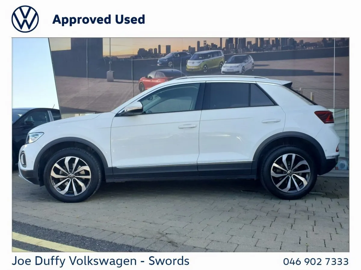 Volkswagen T-Roc SUV, Petrol, 2023, White