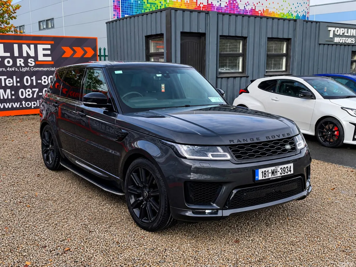 Land Rover Range Rover Sport Estate, Diesel, 2018, Black