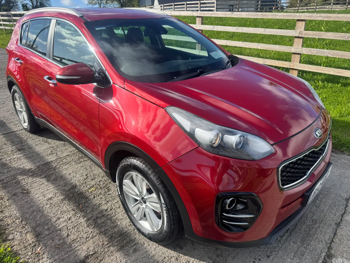 Kia Sportage SUV, Diesel, 2016, Red