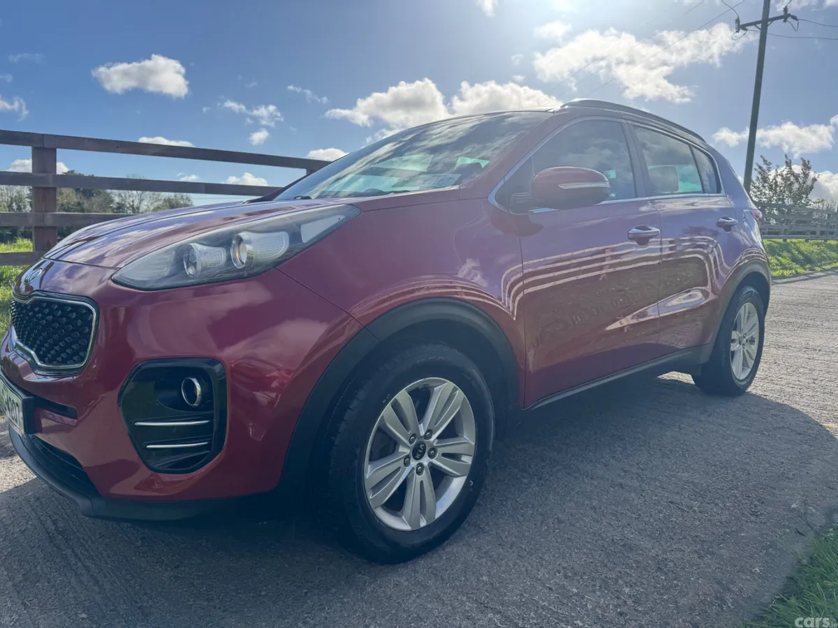Kia Sportage SUV, Diesel, 2016, Red