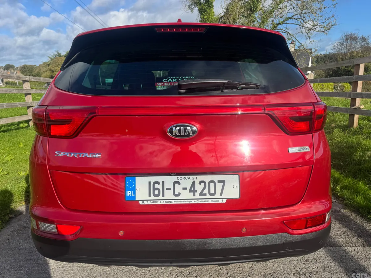 Kia Sportage SUV, Diesel, 2016, Red