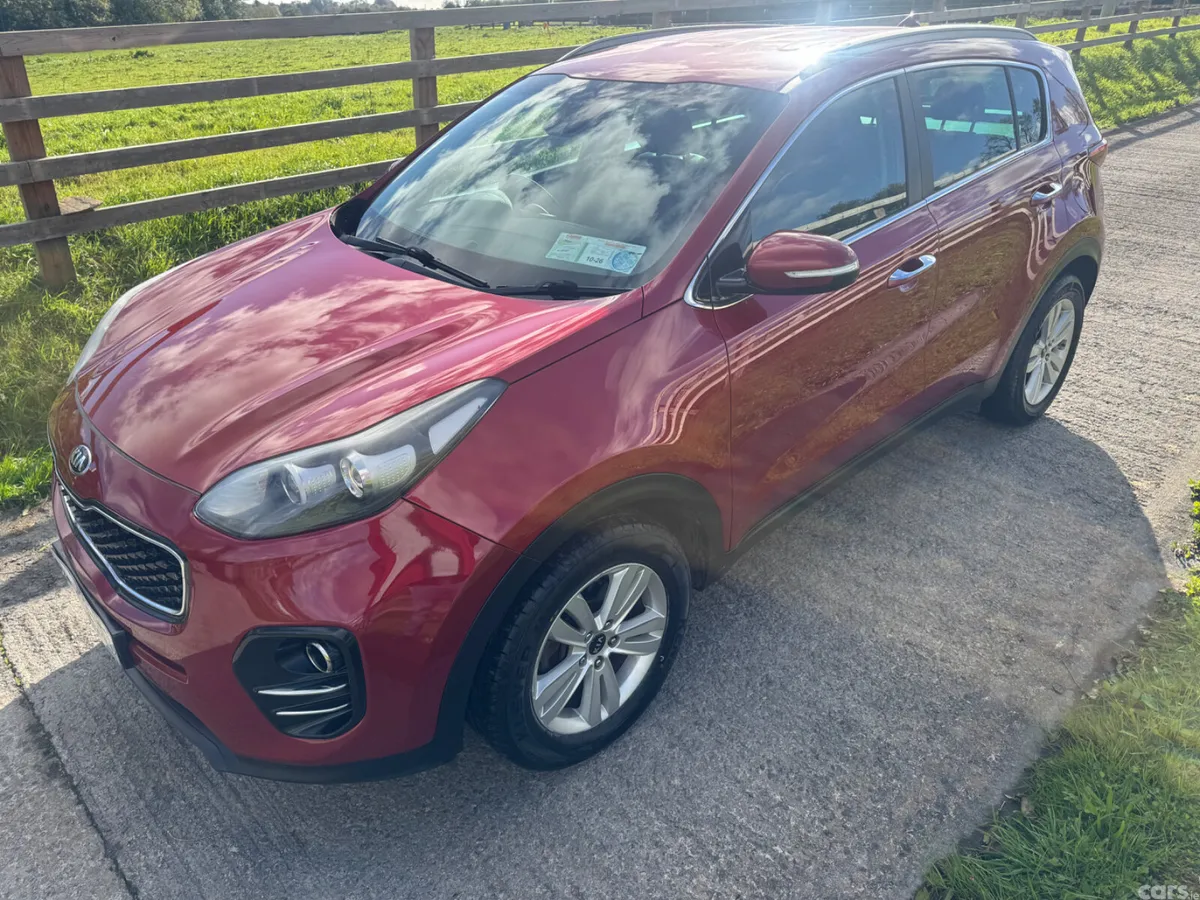 Kia Sportage SUV, Diesel, 2016, Red