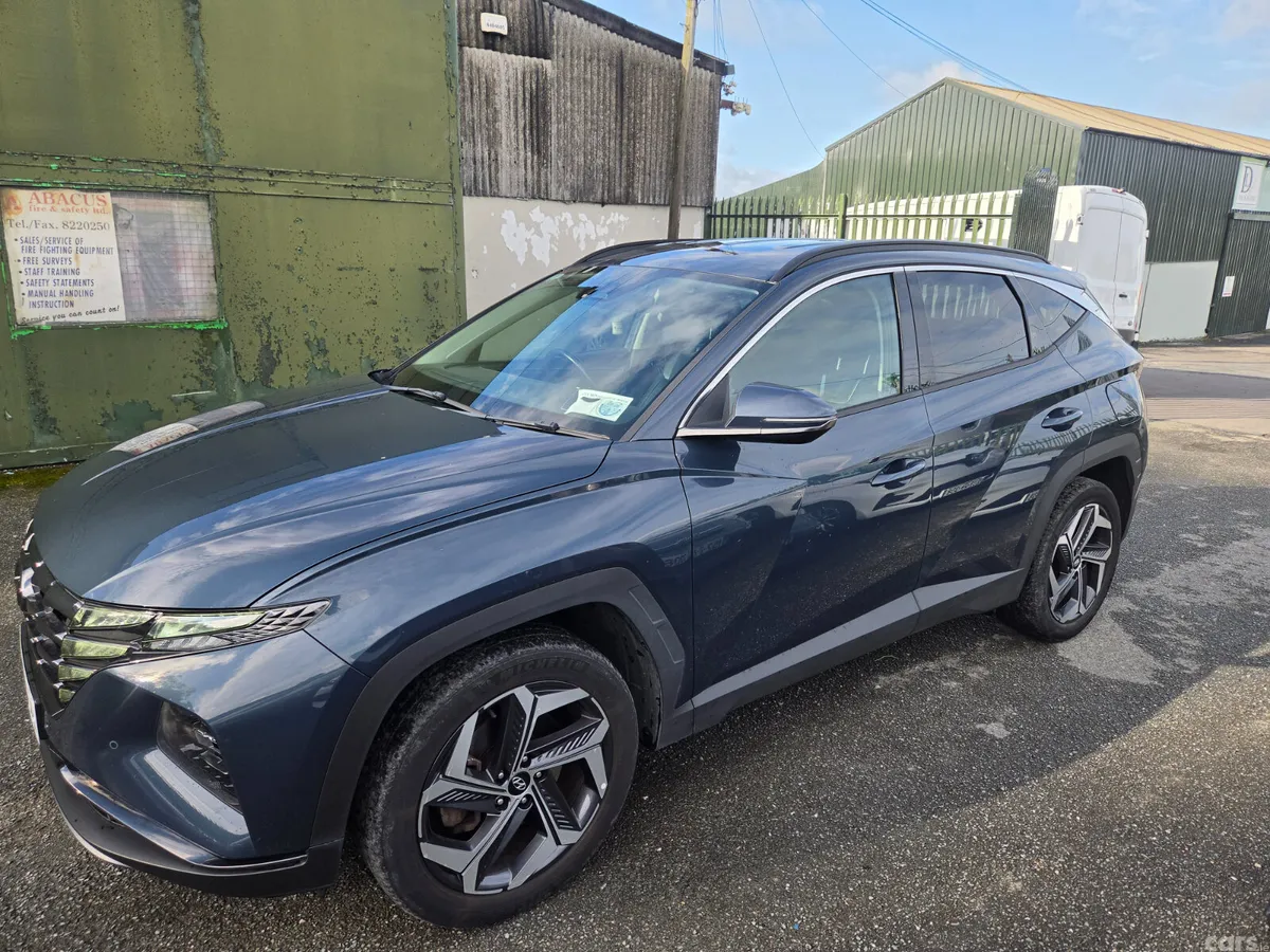Hyundai Tucson SUV, Petrol Hybrid, 2021, Blue