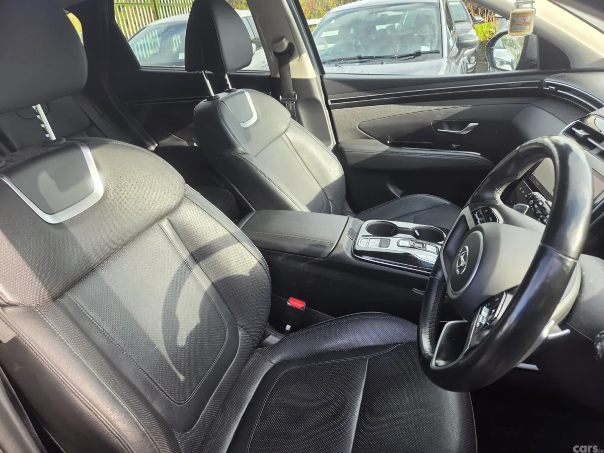 Hyundai Tucson SUV, Petrol Hybrid, 2021, Blue