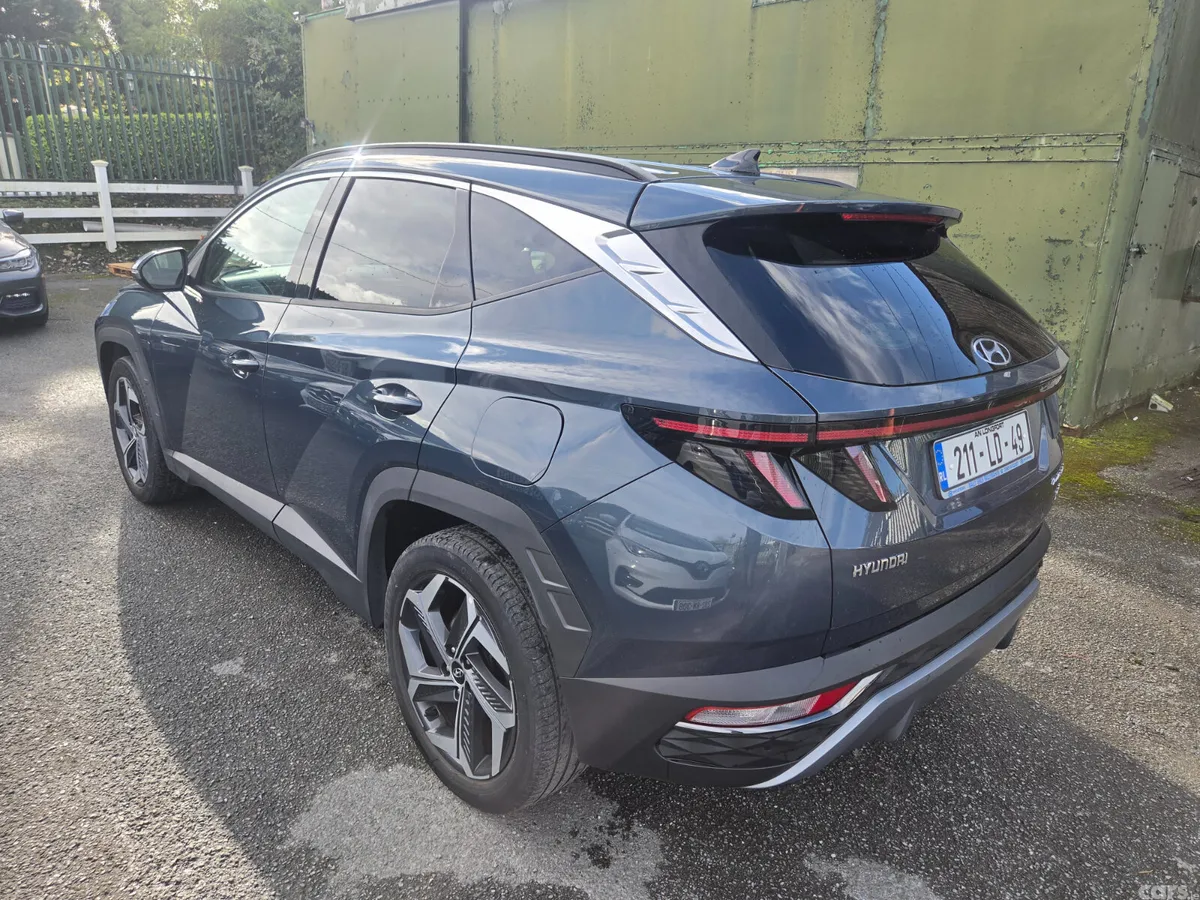 Hyundai Tucson SUV, Petrol Hybrid, 2021, Blue