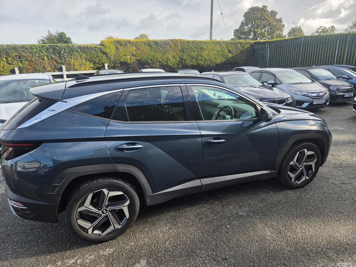 Hyundai Tucson SUV, Petrol Hybrid, 2021, Blue
