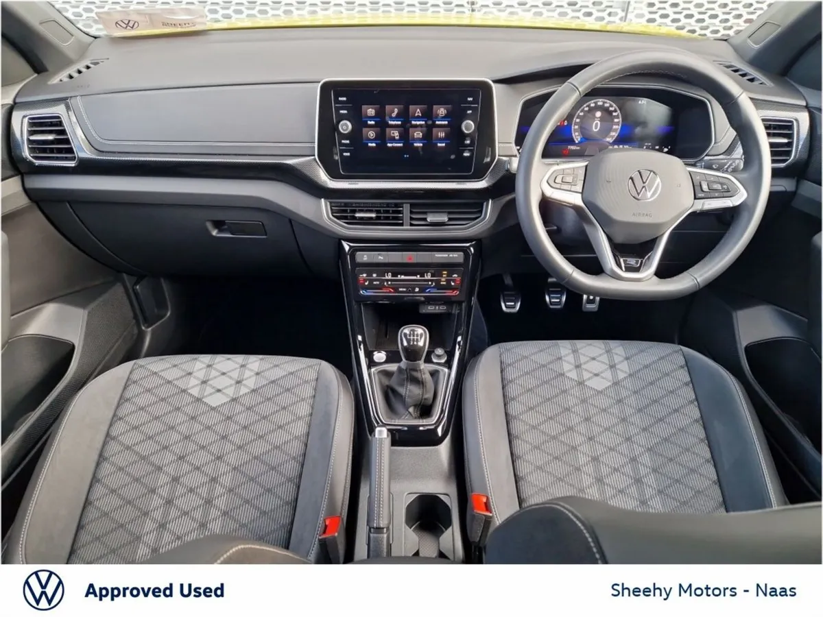 Volkswagen T-Cross SUV, Petrol, 2025, Yellow