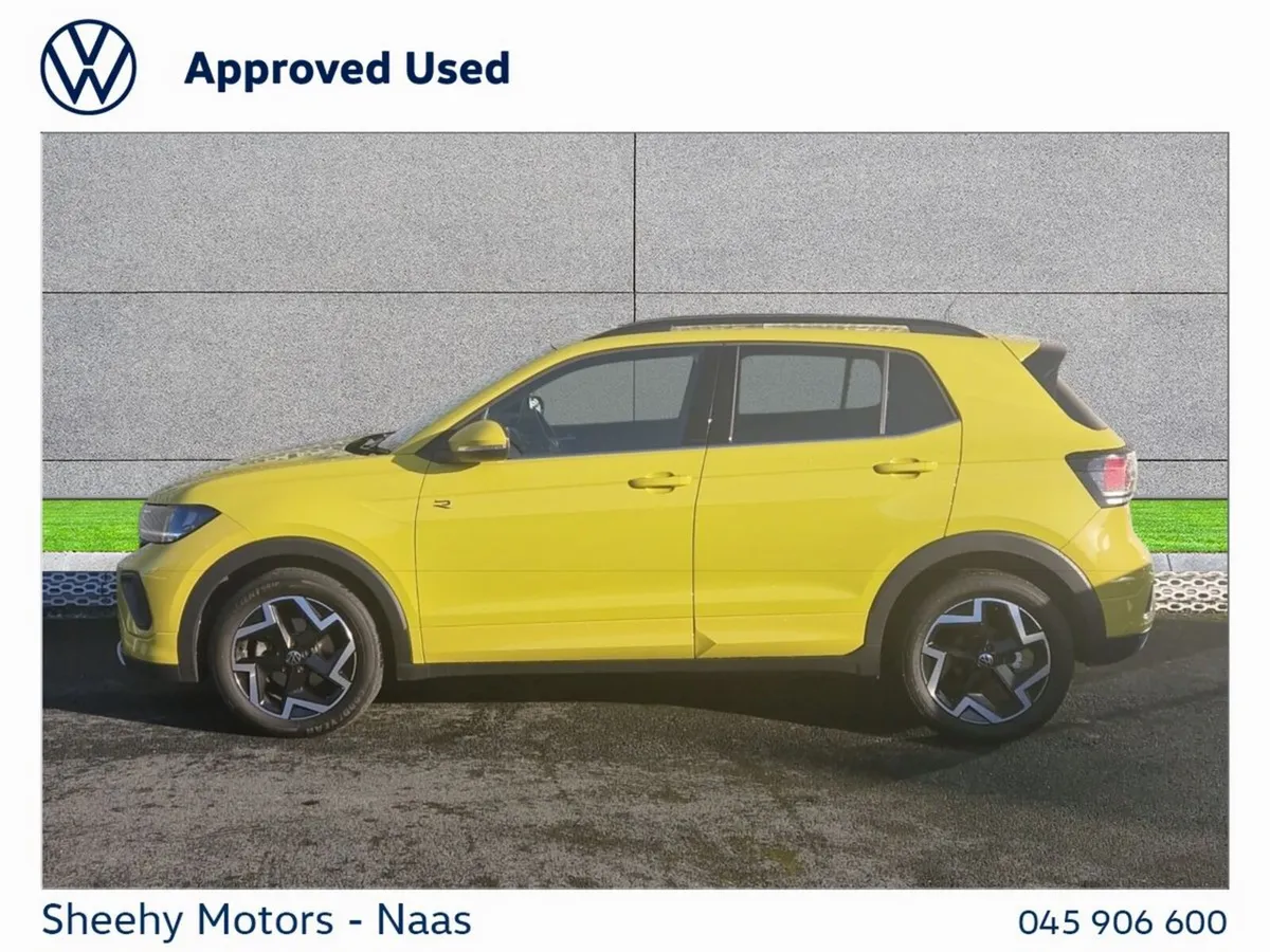 Volkswagen T-Cross SUV, Petrol, 2025, Yellow