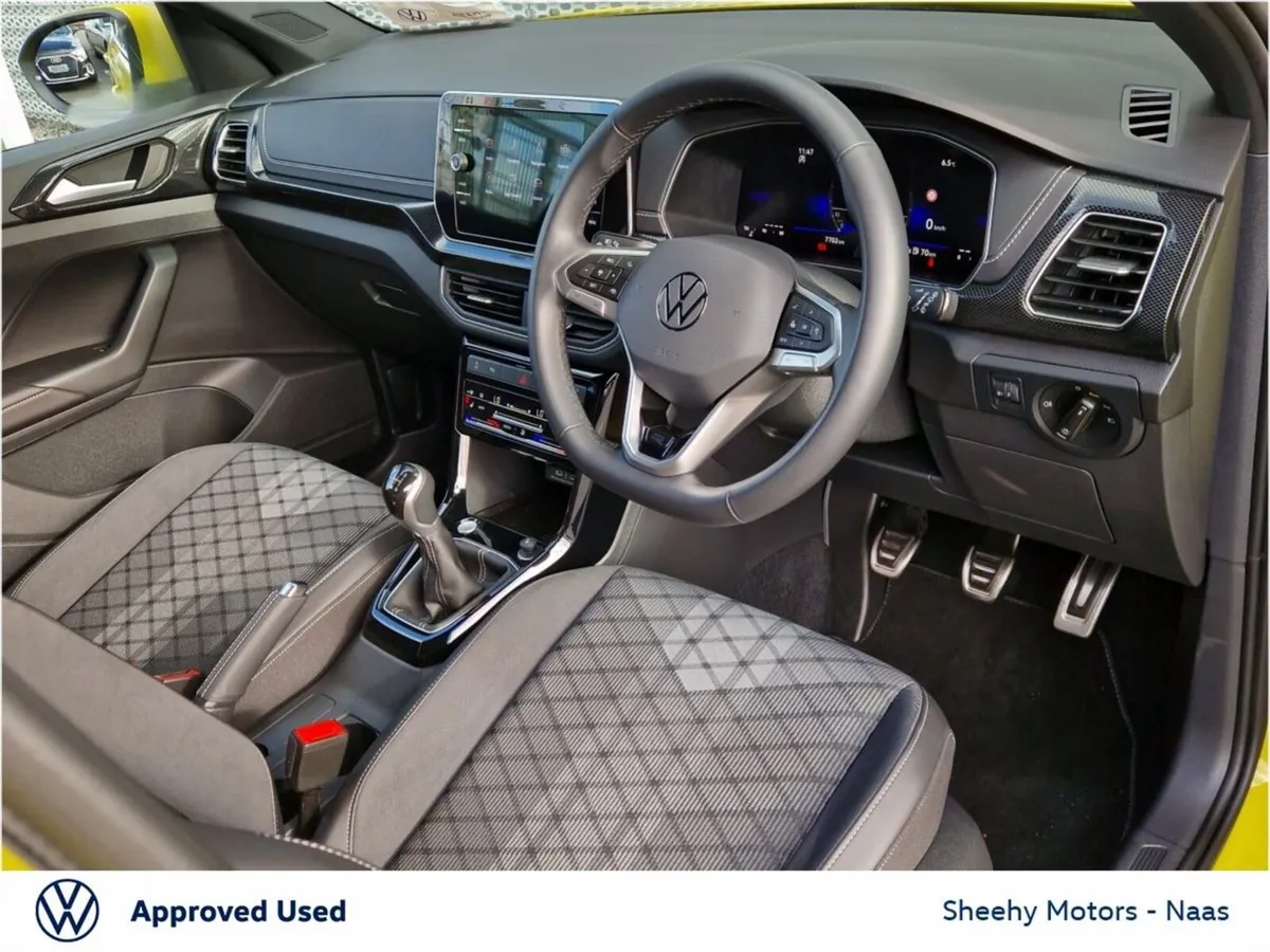 Volkswagen T-Cross SUV, Petrol, 2025, Yellow