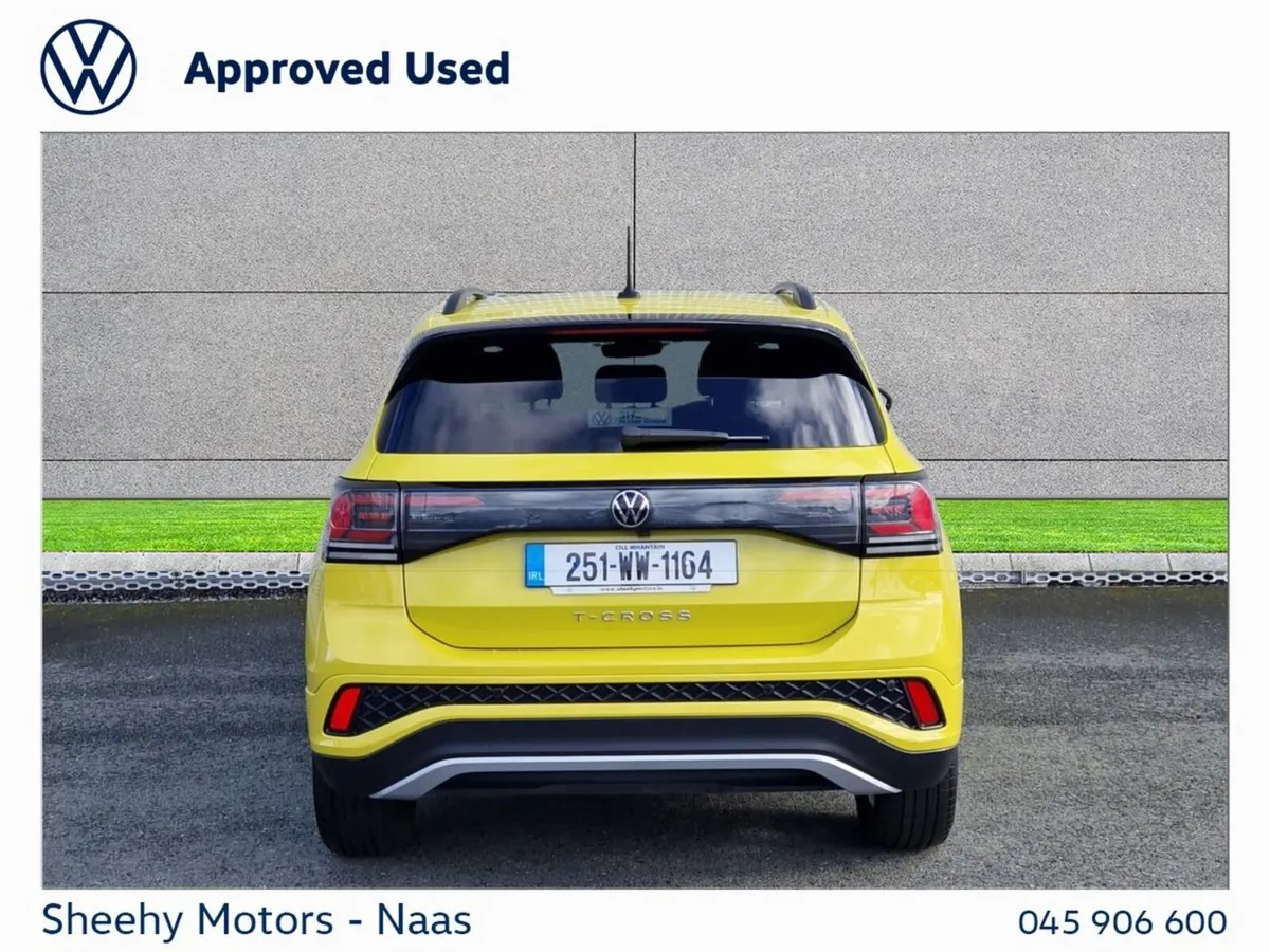 Volkswagen T-Cross SUV, Petrol, 2025, Yellow