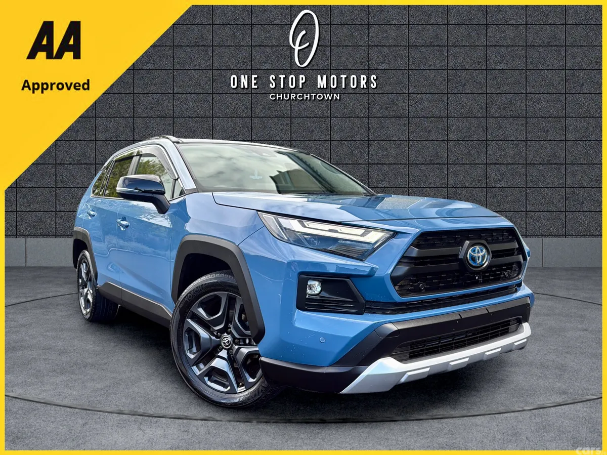 Toyota RAV4 SUV, Petrol Hybrid, 2023, Blue