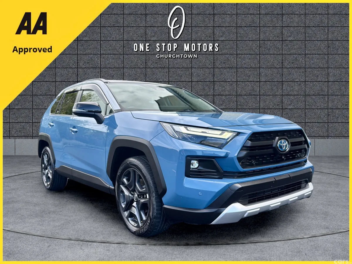Toyota RAV4 SUV, Petrol Hybrid, 2023, Blue