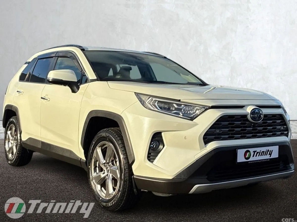 Toyota RAV4 SUV, Petrol Hybrid, 2021, White