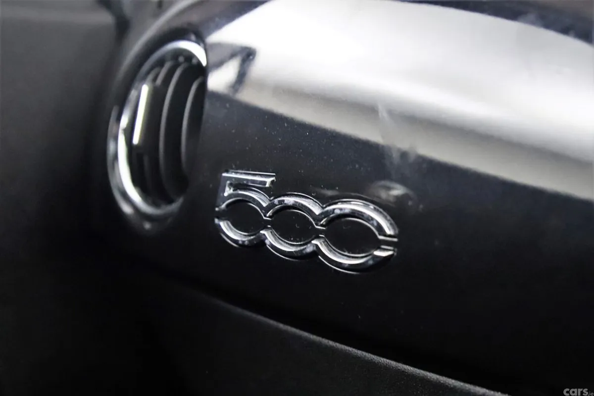 Fiat 500 Hatchback, Petrol, 2018, Black