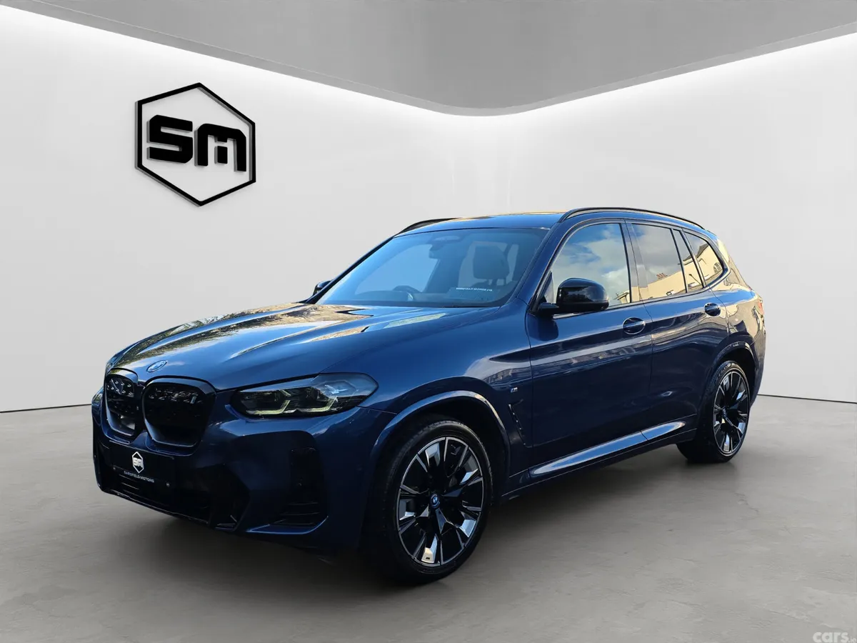 BMW iX3 SUV, Electric, 2022, Blue