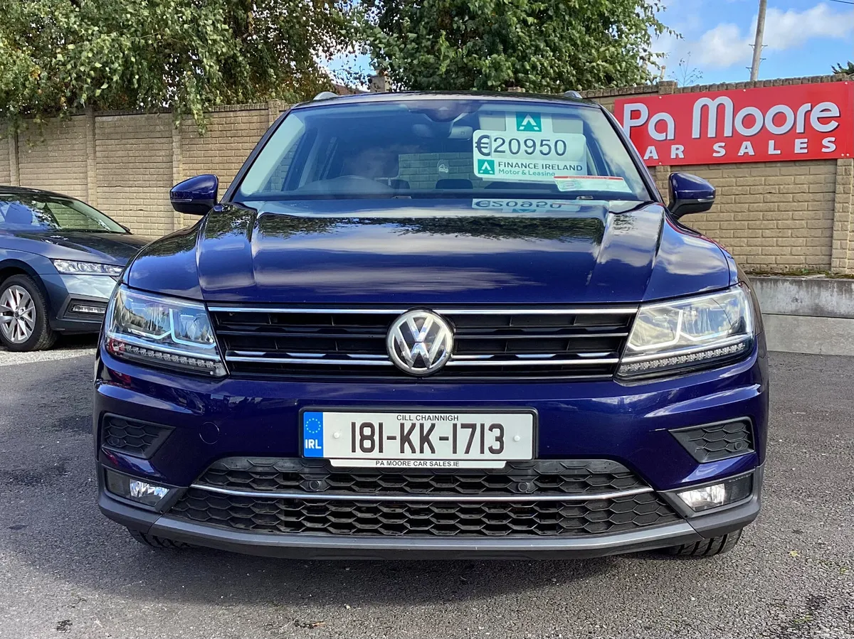 Volkswagen Tiguan SUV, Diesel, 2018, Blue
