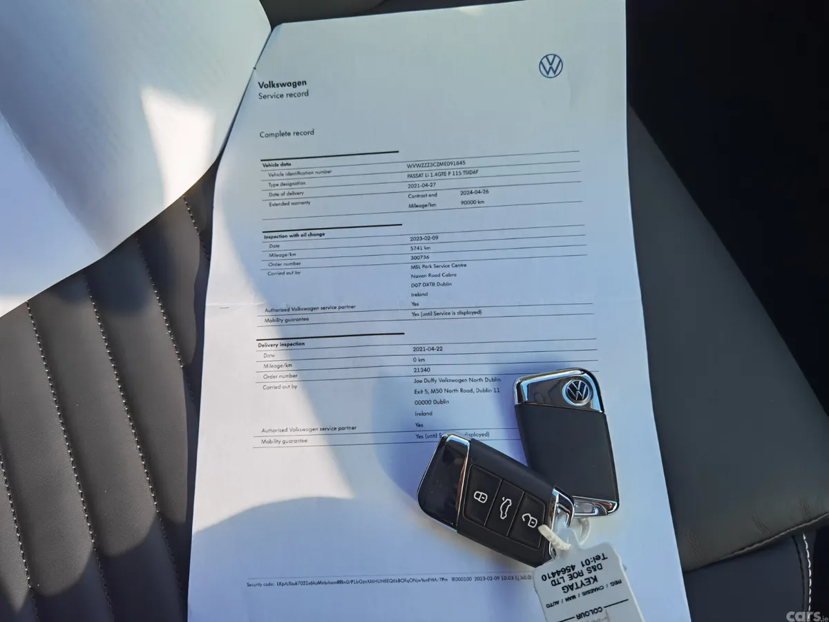 Volkswagen Passat Saloon, Petrol Plug-in Hybrid, 2021, Grey