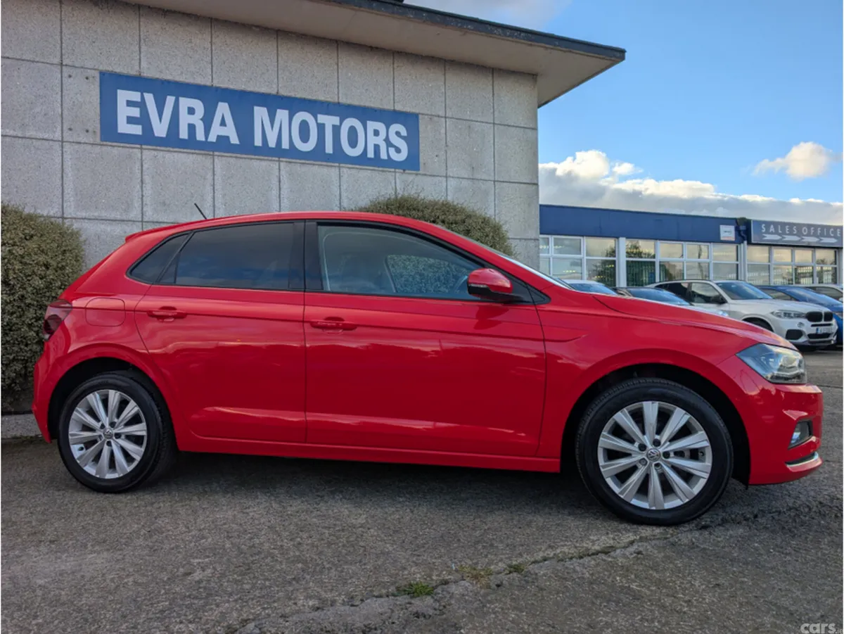 Volkswagen Polo Hatchback, Petrol, 2018, Red