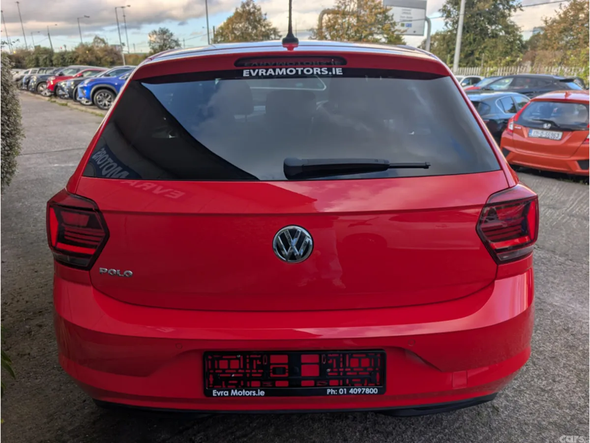 Volkswagen Polo Hatchback, Petrol, 2018, Red