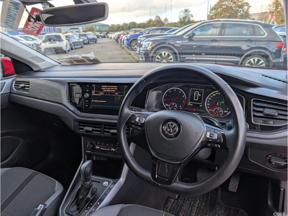 Volkswagen Polo Hatchback, Petrol, 2018, Red