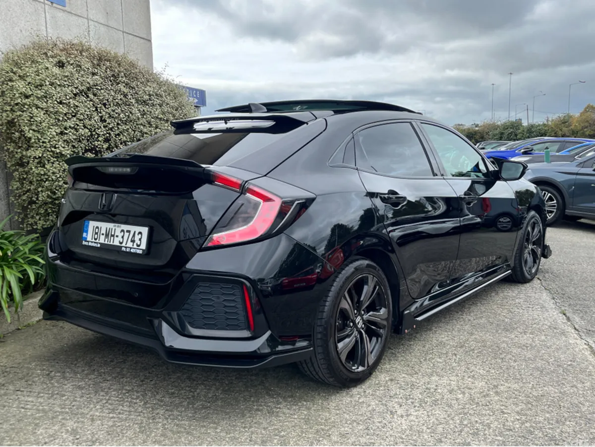 Honda Civic Hatchback, Petrol, 2018, Black