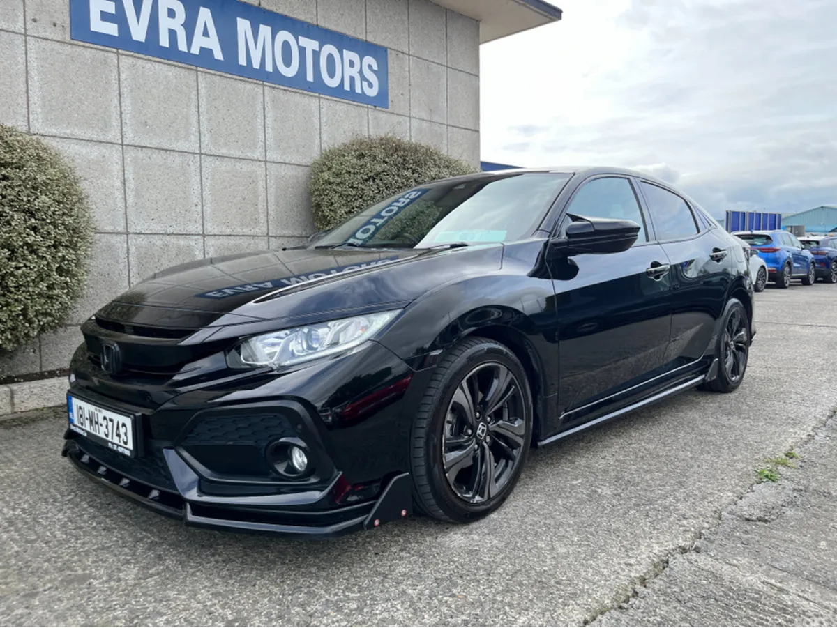Honda Civic Hatchback, Petrol, 2018, Black