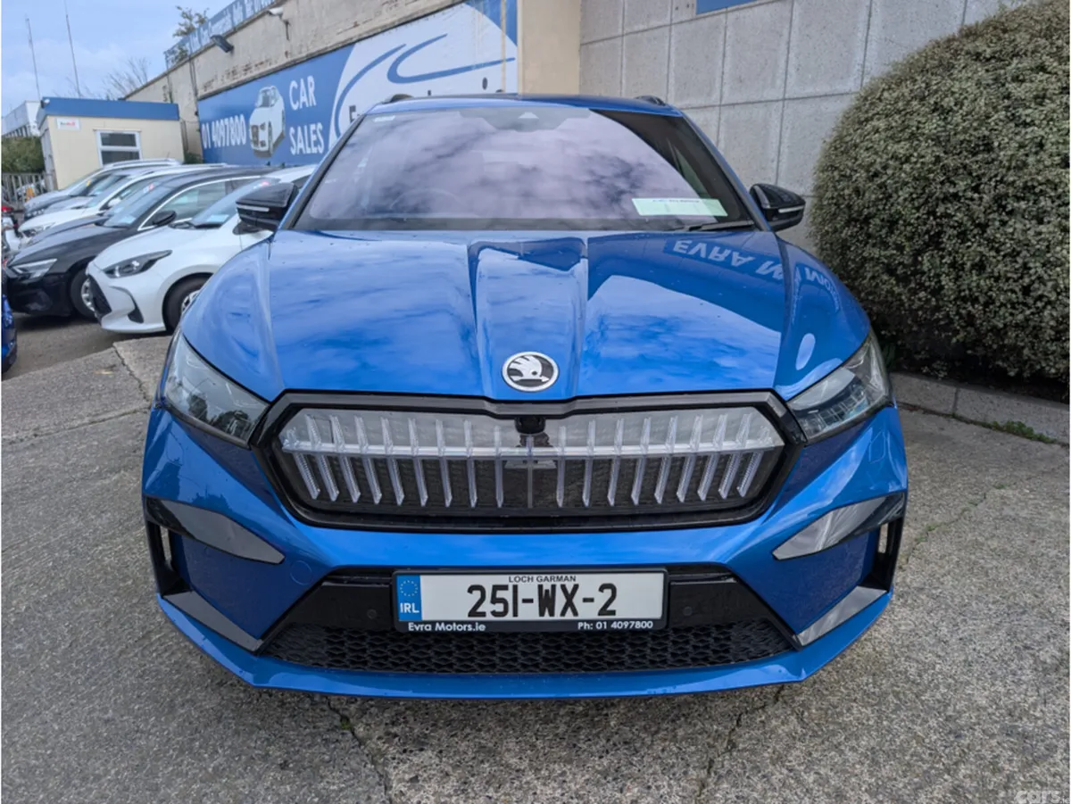 Skoda Enyaq SUV, Electric, 2025, Blue