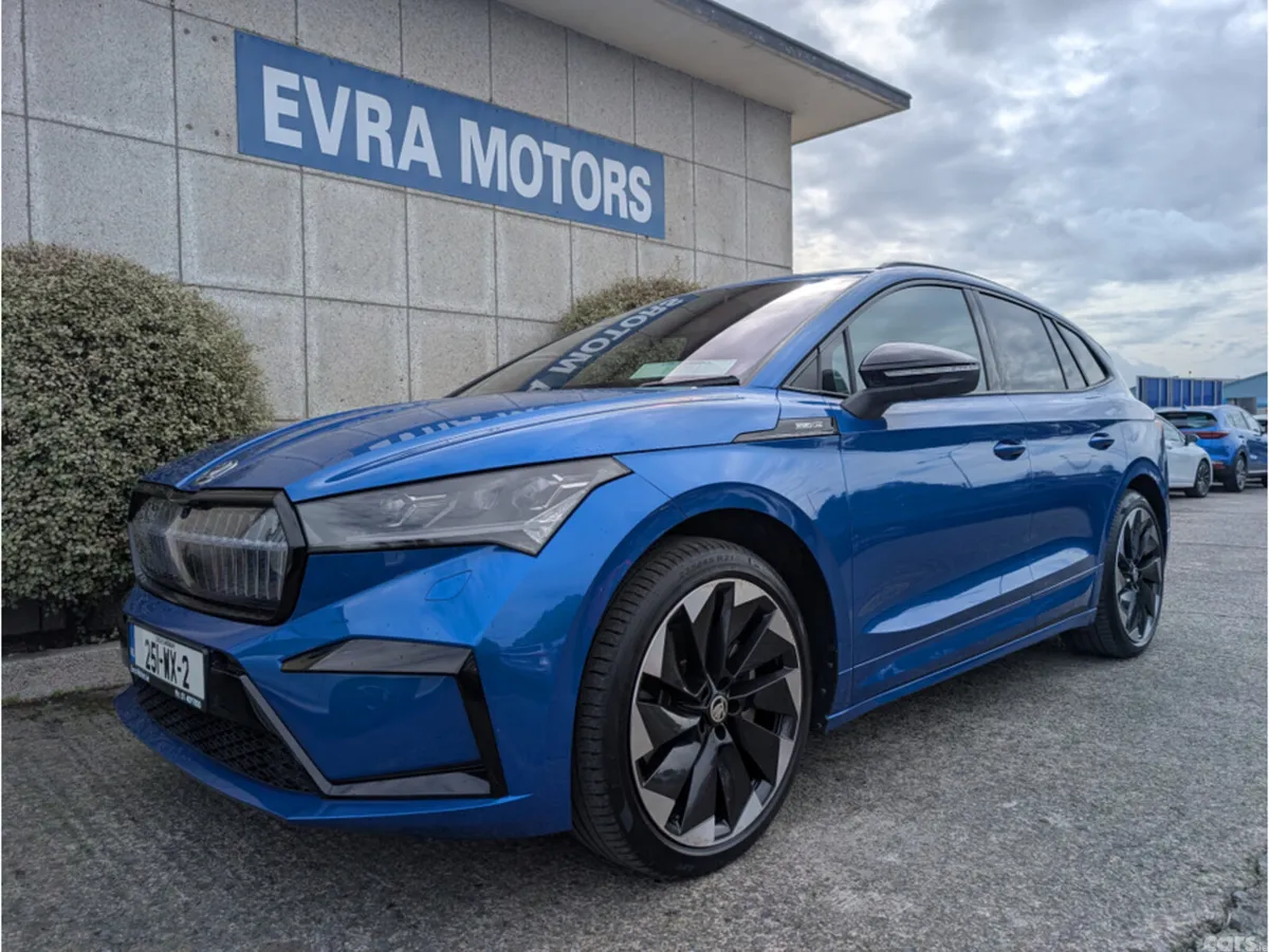 Skoda Enyaq SUV, Electric, 2025, Blue
