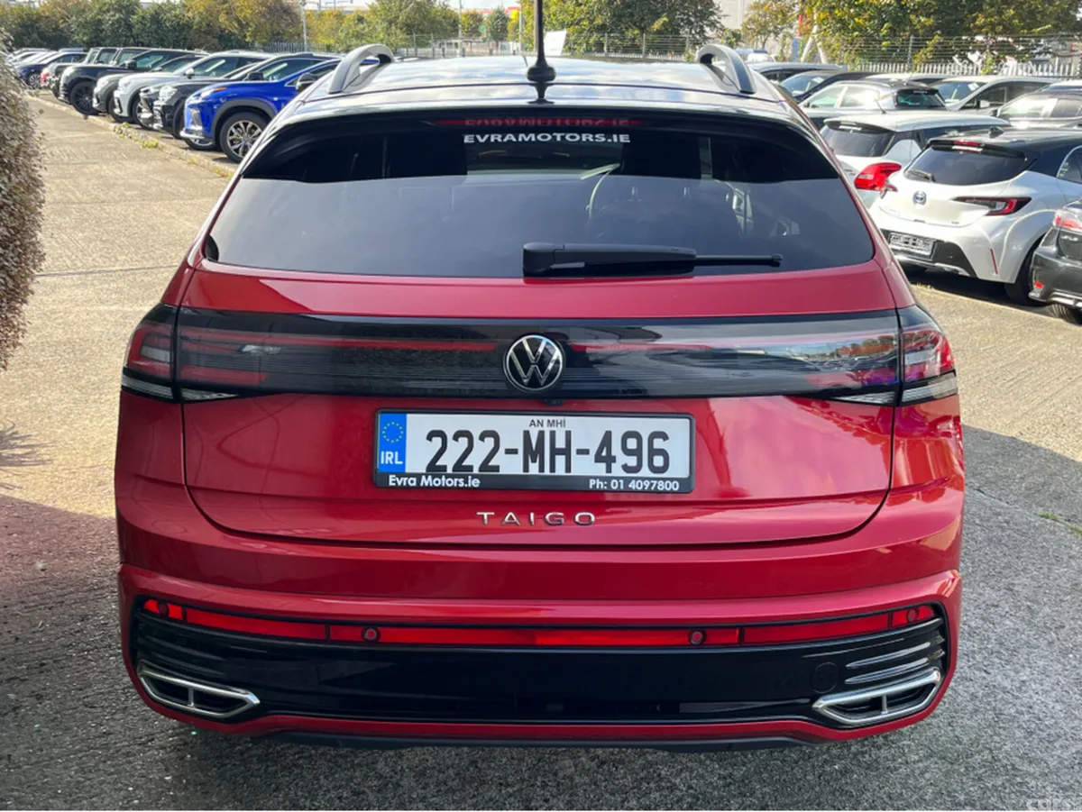 Volkswagen Taigo SUV, Petrol, 2022, Red